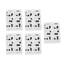 30Pcs Silicone Drum Dampener Gels Oval Soft Silencers for Cymbals