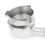 54mm portafilter dosing funnel aluminum silver 1