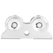 V,Groove Wheel for Sliding Gates Doors, 45 Steel, High Strength, Wear Resistant, 48mm Diameter