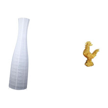 Abat-jour en papier pour lampadaire ou lampe de table, motif sculpture de poulet, design léger, idéal pour chambre, salon ou cadeau de pendaison de