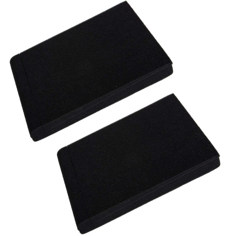Speaker Isolation Pads Acoustic Foam 2 Pcs Black 900223310934