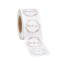 Envelope Seals Stickers Floral Paper 500 Pack