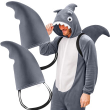 Macacão engraçado de Halloween com suspensórios – Tamanho único