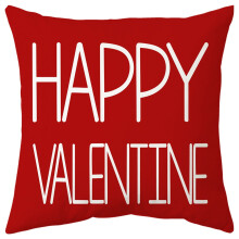 1 taie d'oreiller décorative pour la Saint-Valentin, taie d'oreiller créative pour canapé et décoration intérieure