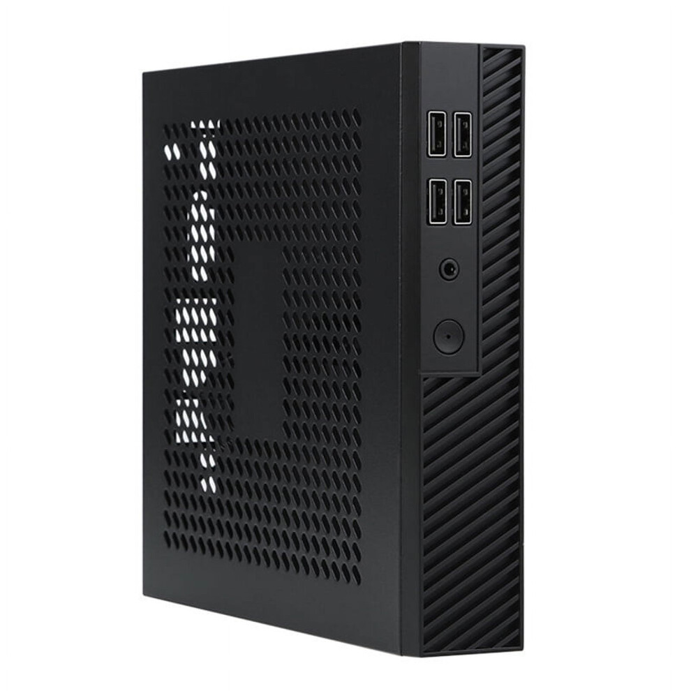 Dx01 Thin Mini Itx Desktop Computer Chassis Half Height Portable Case 9065194275734
