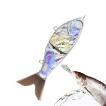 Blank Baits2Segments Glide Bait pehmeähäntäinen keinotekoinen kalastusviehe kalastustarvike makean ja suolaisen veden ystävälliseen käyttöön