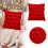 Coussin décoratif double cœur pour canapé (1 pièce) 1