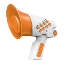 Mini-megafon med röstväxlare för barn, PP-material, 1 st.