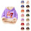 Sweat à capuche enfant multicolore imprimé glace 1 pièce 1