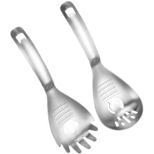 10Pcs Silver Stainless Steel Garlic Mincer and Handheld Kitchen