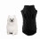 Pull tricoté pour chien ou chat, noir, taille XL 1