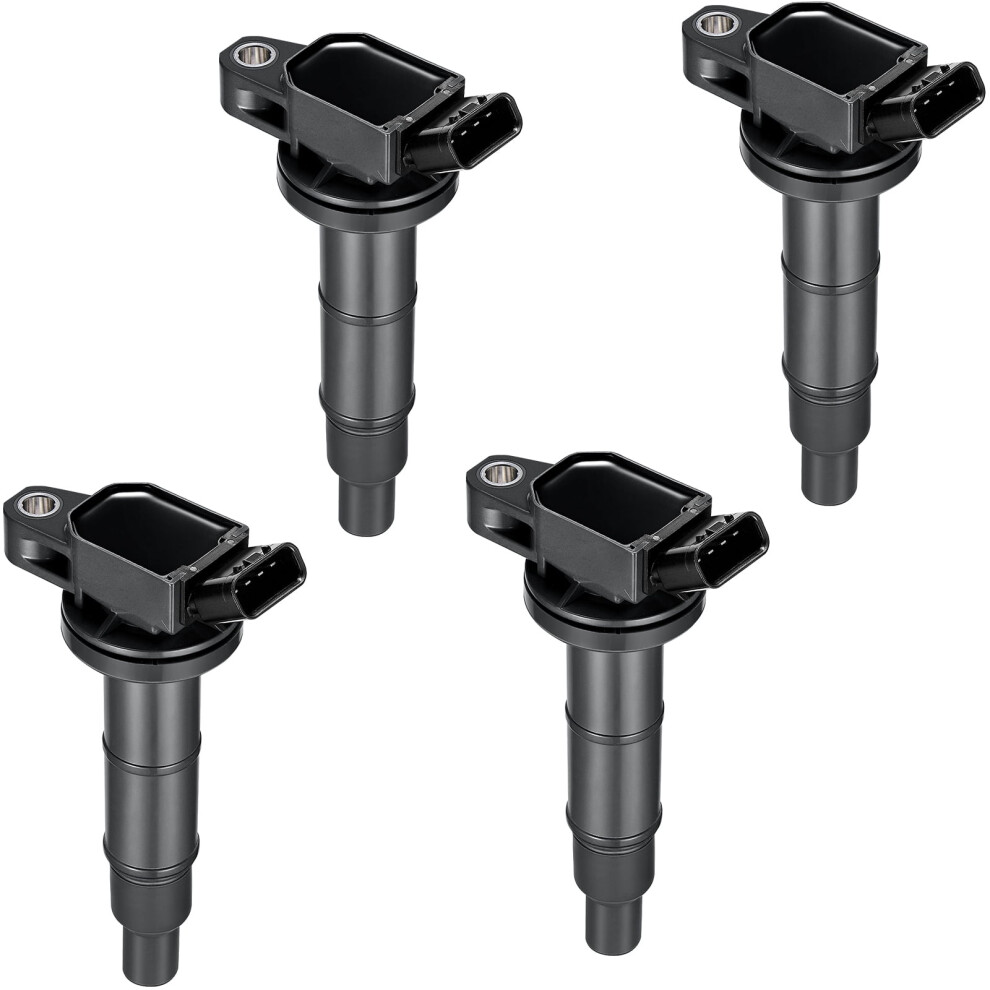 High Performance Ignition Coil Compatible With Toyota Camry Highlander Matrix Rav4 Solara Lexus Pontiac Scion L4 2.0L 2.4L Uf333 D511c C1330 9422877922802