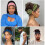 Spandex Dreadlock Cap Unisex Schlauchband 4 Stück 7