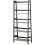 Beliani 5 Tier Shelving Unit CROYDON 163 cm Black 5