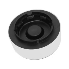 2-in-1 Rauchfreier Luftreiniger Aschenbecher Weiß, ABS, 261g, benötigt 2AA Batterien