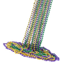 15St Diverse Plastic Kralen Feestketting Voor Carnaval En Evenementen