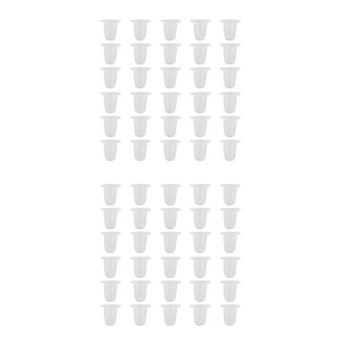 400St Silicone Tattoos Ink Cups Wit Design Voor Opslag Wit