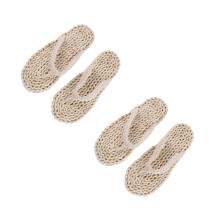 2St Witte Japanse Slippers Eva Anti-Slip Stijlvolle Dames