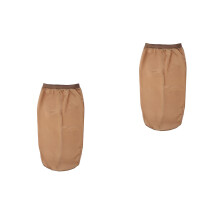 2St Lichtgewicht Gouden Polyester Slaapmuts Voor Vrouwen Comfort Thuis