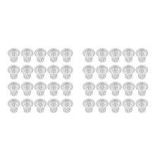 100St Garden Slotted Cups Plastic Hydroponic Plantenpotten Mesh