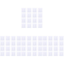 200Pcs White Plastic Weighing Trays Anti-Static Food Safe