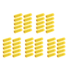 50Pcs Yellow Sponge Refillable Paint Rollers 4 Inch Texture Brush Set
