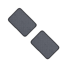 2St Herbruikbare Trainmat Grijs Tpu Sneldrogend