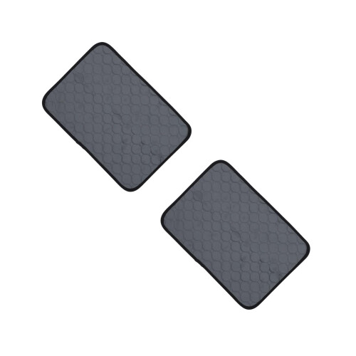 2St Herbruikbare Trainmat Grijs Tpu Sneldrogend