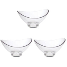 3St Transparante Multipurpose St Dessertkommen Voor Thuis En