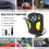 12V Digital Tyre Inflator 150PSI Car Pump Air Compressor Light 2