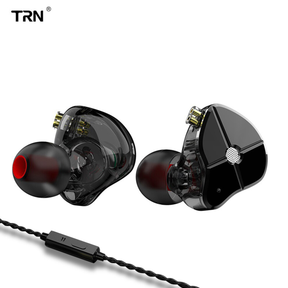 Trn St1 In-Ear Noise Canceling Earphones 1Dd+1Ba Stereo Wired Headphones 8371390859212