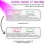 6 pezzi carte di test per luce UVA e UVC, portatili 6