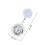 Orologio Da Tasca Bianco Nurse Clip-on Con Smiley Resistente 2