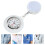 Orologio Da Tasca Bianco Nurse Clip-on Con Smiley Resistente 8