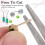 50pcs anti-sensitive earring sleeves for sensitive ears 7