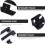 Cabinet Drawer Conversion Extension Drawer Slide Black 1 Pair 8