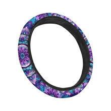 (B) Bohemian Print Wheel Cover, 36-39cm, All-Season