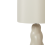 Beliani Table Lamp VILAR Ceramic Beige 3