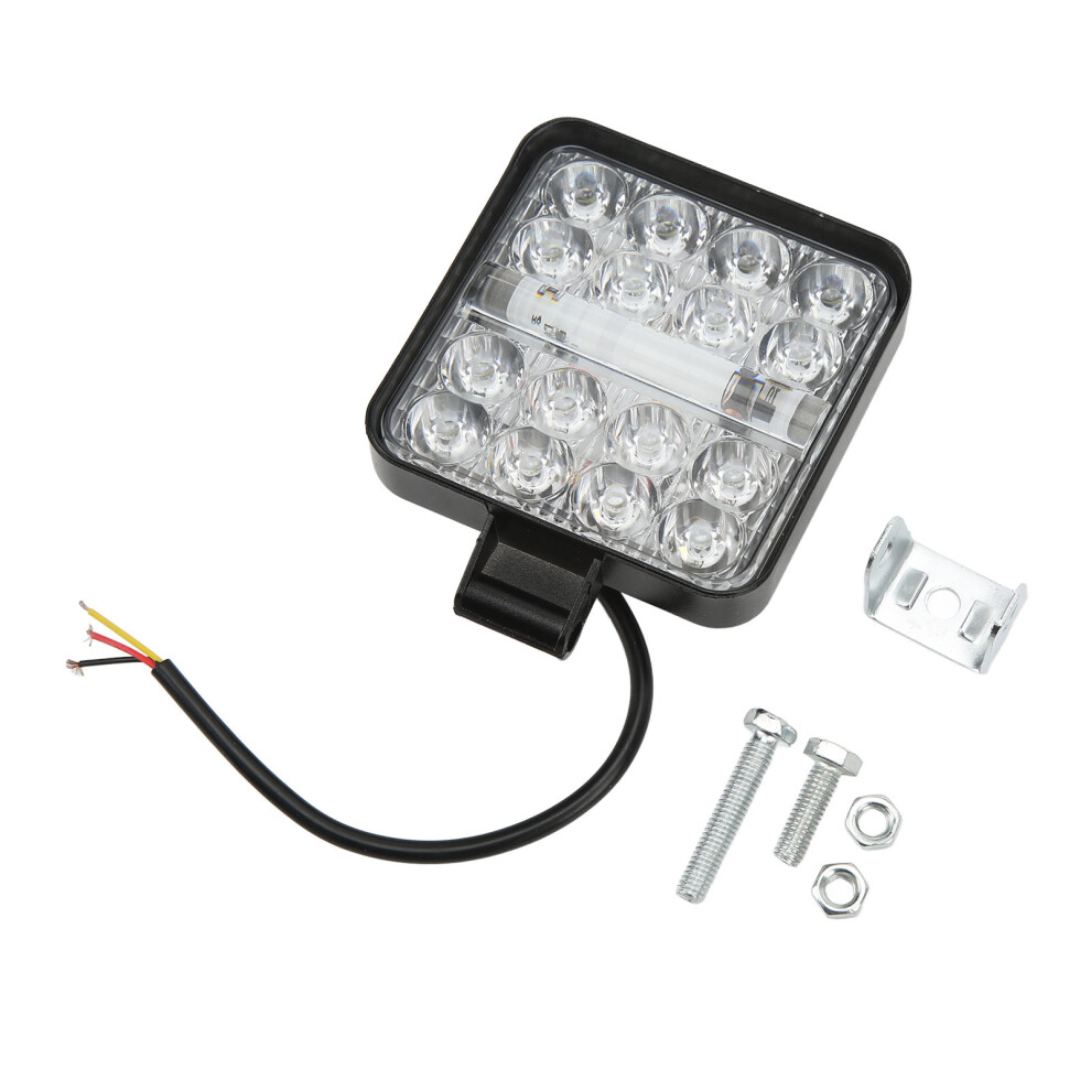 Durable Led Work Lights Ip67waterproof Shockproof Rustproof Aluminum Housing Flood Beam Adjustable Bracket High Lumen Output Long Lasting Heat 9191629241637
