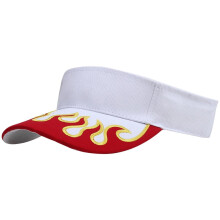 Cappellino da baseball aperto da donna con ricamo a fuoco, regolabile, estivo, casual, con stampa EMP, accessorio alla moda