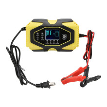 Consejos para conexión inversa Pantalla LCD Cargador de batería inteligente Mantenedor totalmente automático Modo de reparación de batería