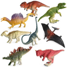 Collezione di dinosauri giocattolo senza BPA, figure di dinosauri di grandi dimensioni per il gioco di immaginazione, modelli in vinile resistenti