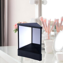 ACDANC Non Reversing Mirror Makeup Mirror Non Reversing Mirror Cosmetic Mirror Vanity Mirror for Facial Correction Desktop Living Room S