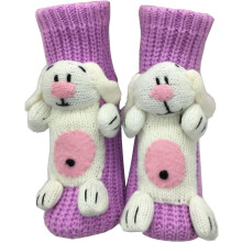 Chaussettes animaux, chaussettes paresseux en maille 3D pour femmes, chaussettes câlines animaux en peluche, chaussettes hautes pour cadeaux de Noël