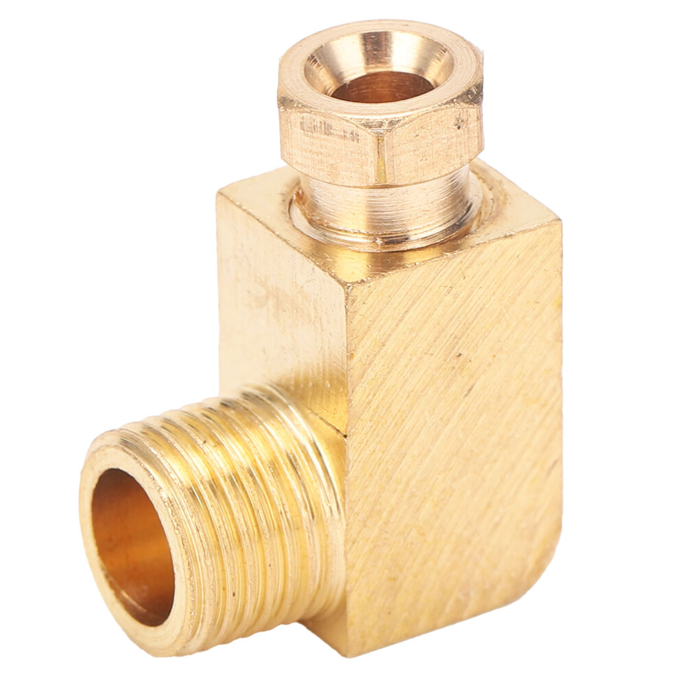 High Temperature Ductility Brass Fitting90degree Elbow Corrosion Resistance Durable Material Stable Performance Brass Pipe Connector For Petroleum 9370362726391