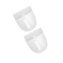 Set di 2 paia di spalline imbottite in spugna morbida e traspirante, spessore 1 cm.