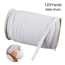 Elastic String Durable Stretchy Elastic Cord Machine Washable Excellent Elasticity For Sewing Crafts Hair Bands Masks Premium Material Skin Friendly