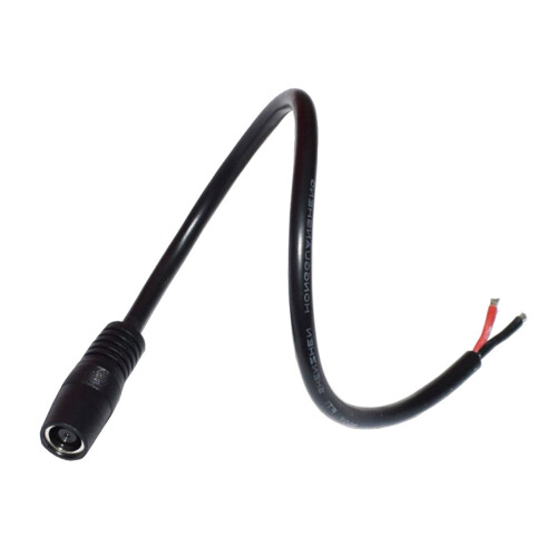 Καλώδιο τροφοδοσίας 30cm DC7.9mmx0.9mm7909Θηλυκό βύσμα σε γυμνό άκρο16AWG για ηλιακά
