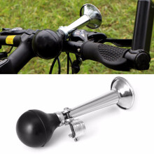 Universal Bicycle Horn - Straight Loud Horn with Classic Two Tone Sound for Bikes and Mountain Bikes, Easy Installation