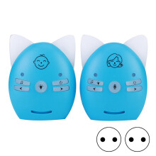 Baby Nanny Intercom System Two Way Communication High Sensitivity Night Light On Baby Side Smart Alerts Audio Monitor With Built In Music And Volume